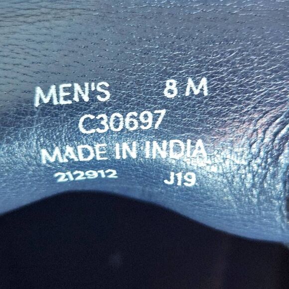 Cole Haan Leather Wingtip Oxford Shoes Size 8 Men's Brown Leather Oxfords - Picture 11 of 11